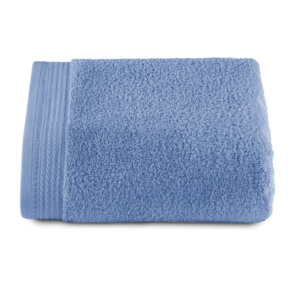 RIZO Top Towel ? Set of 1 Shower Towel ? Bath Towels ? 100% Combed Cotton ? 600 g/m2 ? Measure 70 x 140 cm ? Lavender