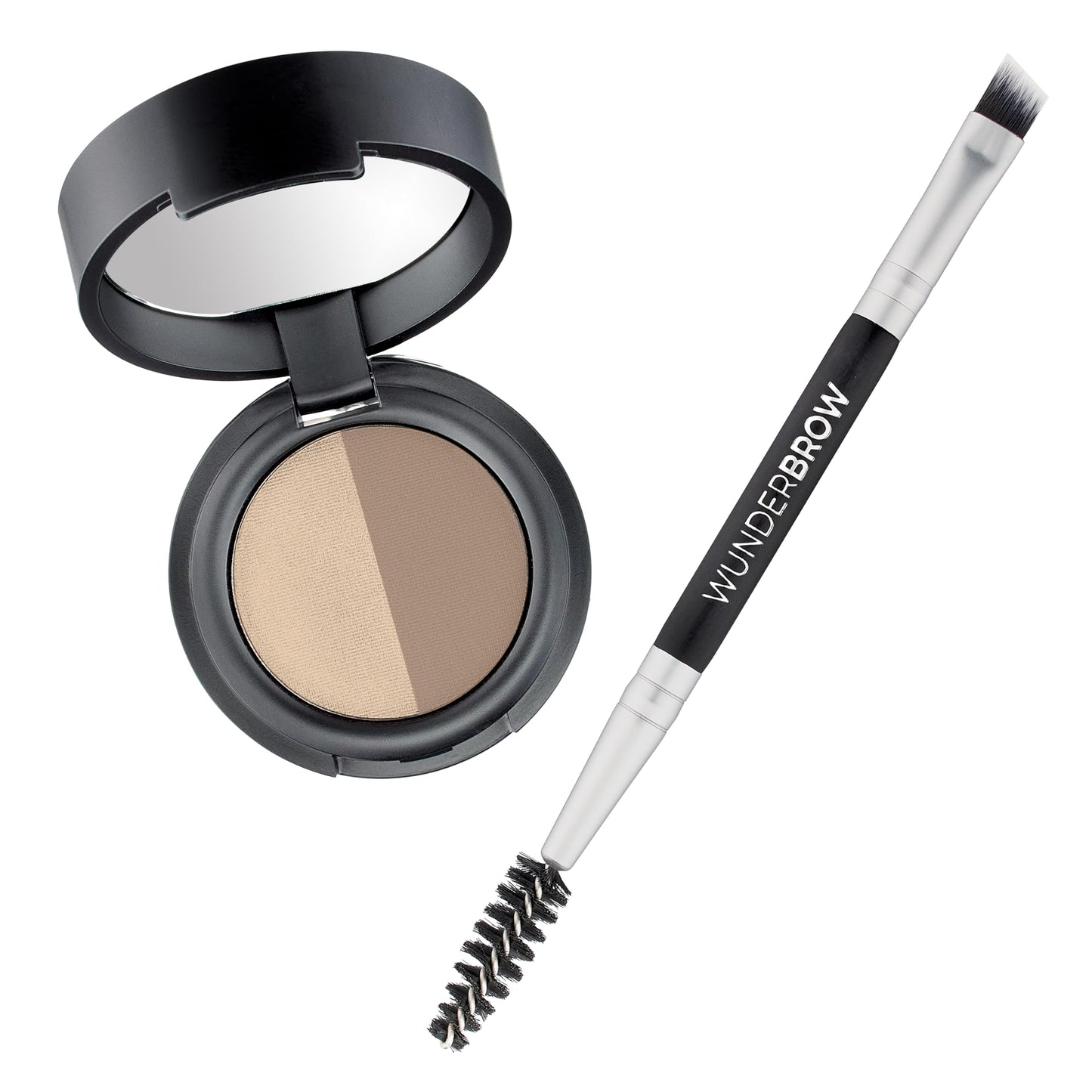 Soft Brow Define & Fill Powder Duo, Includes Dual ended Brush, Vegan and Cruelty Free Blonde