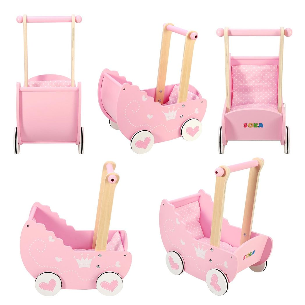 SOKA Princess Doll's Pram 0000260