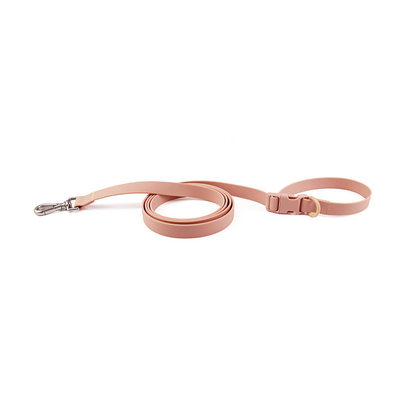 Pet Adjustable Hand Holding Rope Necklet Set