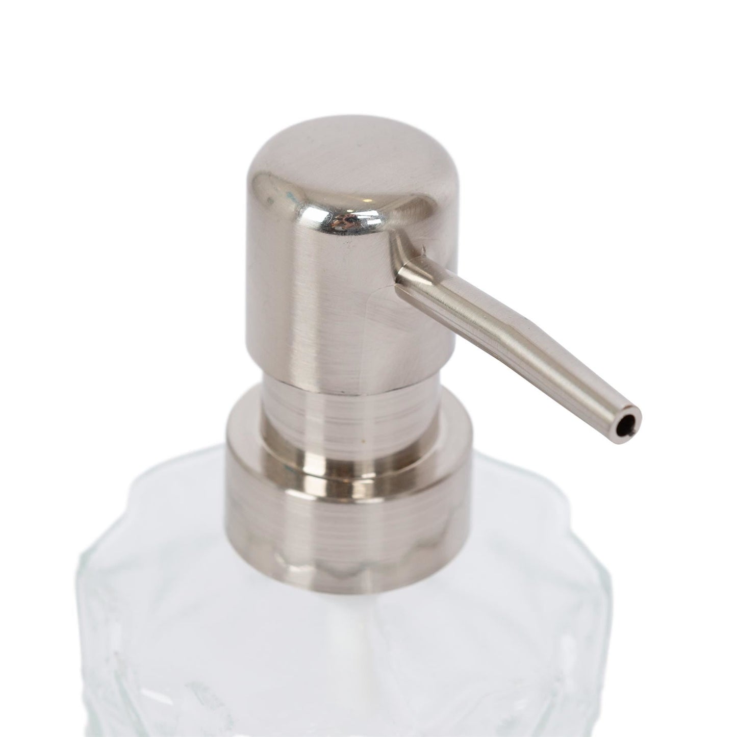 330ml Prism Glass Soap Dispenser