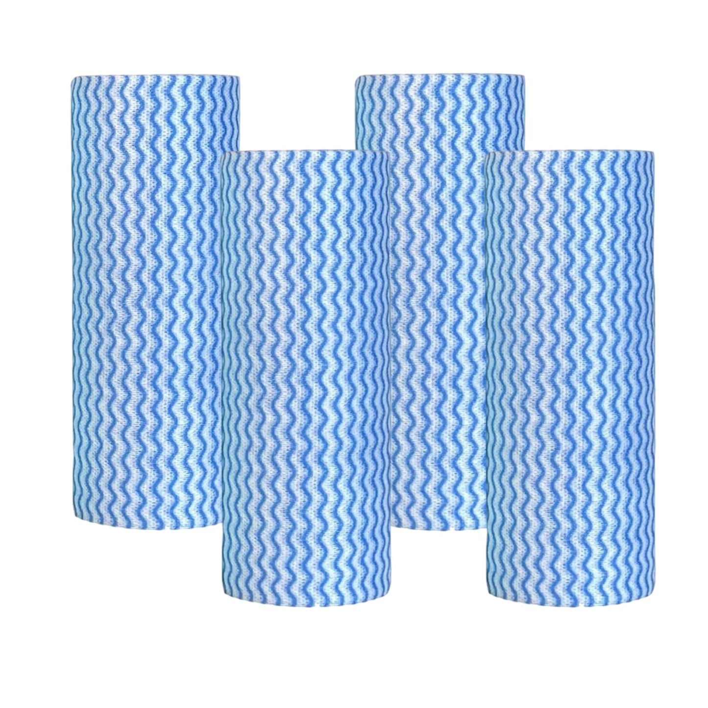 Peachicha Reusable J Cloths On Rolls, Disposable Jay Cloths, Kitchen Paper Towels Washable Rolls Dish Cloths Dish Towels, Quick Dry, Blue, 50 Ct/Roll,
