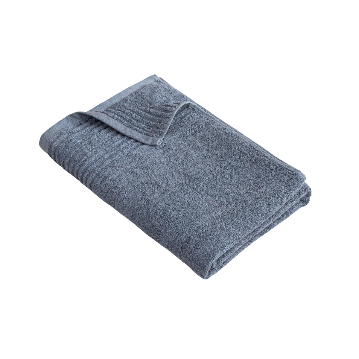 CUBE HOME Luxury 100% Bamboo Bath Towel - 70 x 140 cm - Natural Bamboo, Highly Absorbent, Quick Dry and Hypoallergenic Eclipse Navy