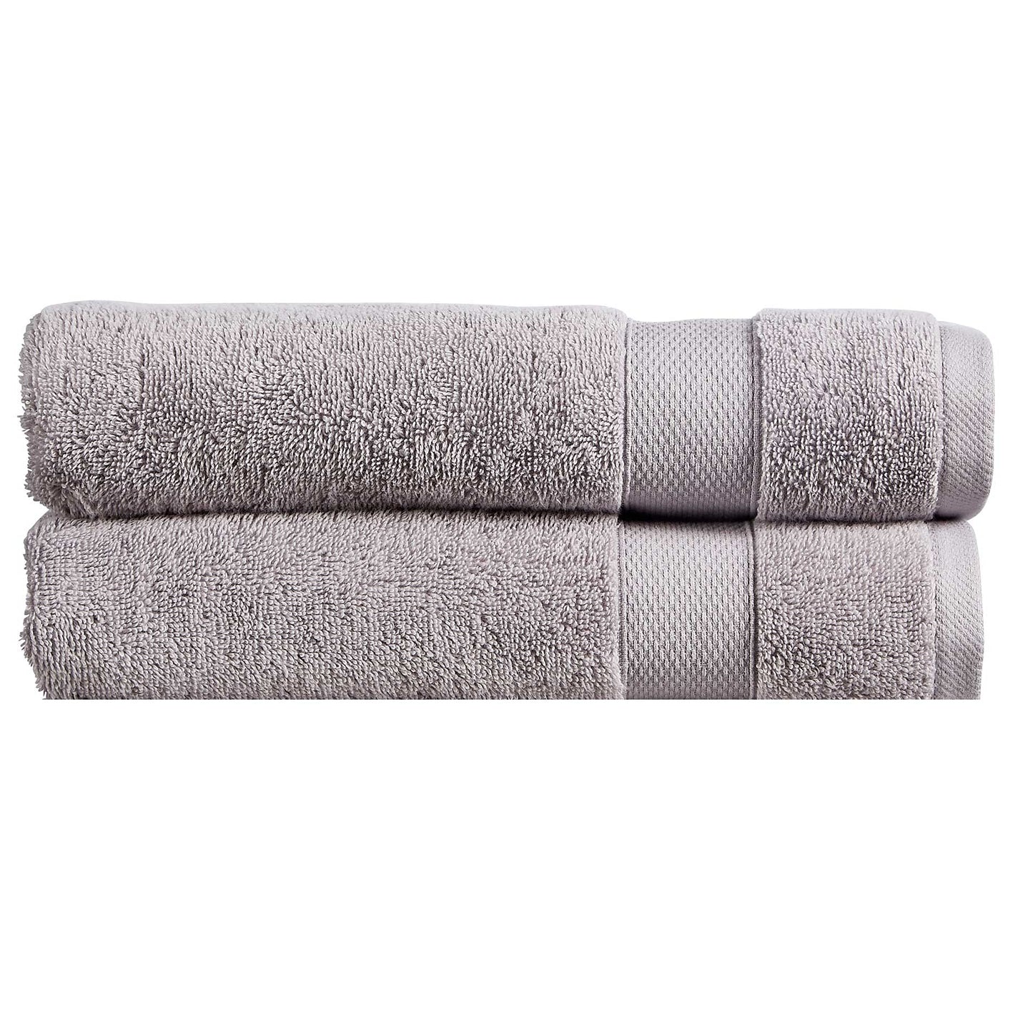 Christy Refresh Bath Sheet Towels | Set of 2 | Quick Dry | Gentle Pastel Tones | Soft Plush Large Bath Towels | Absorbent Shower Towels | 100% Cotton