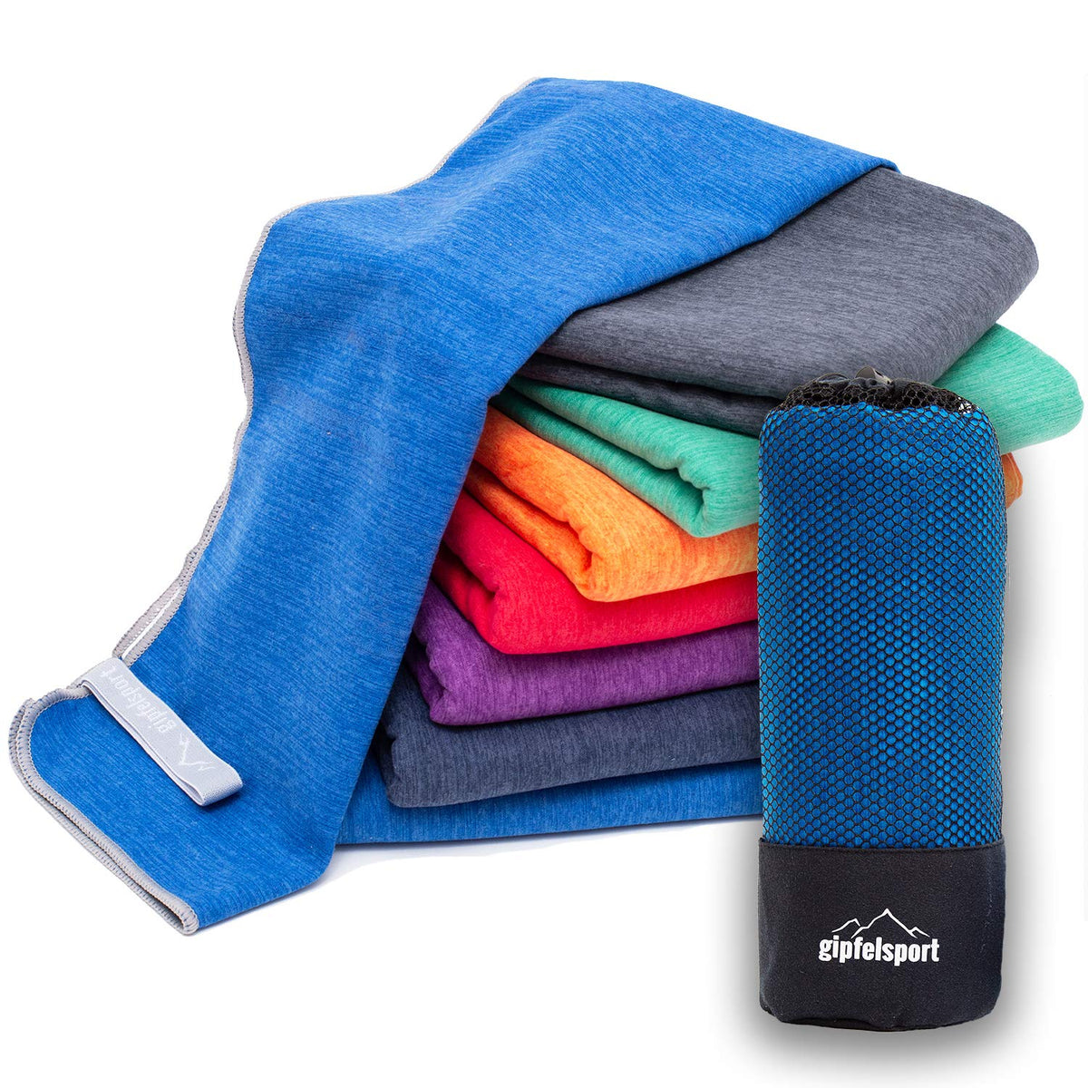 gipfelsport Microfibre Towel | Blue | M110x50cm