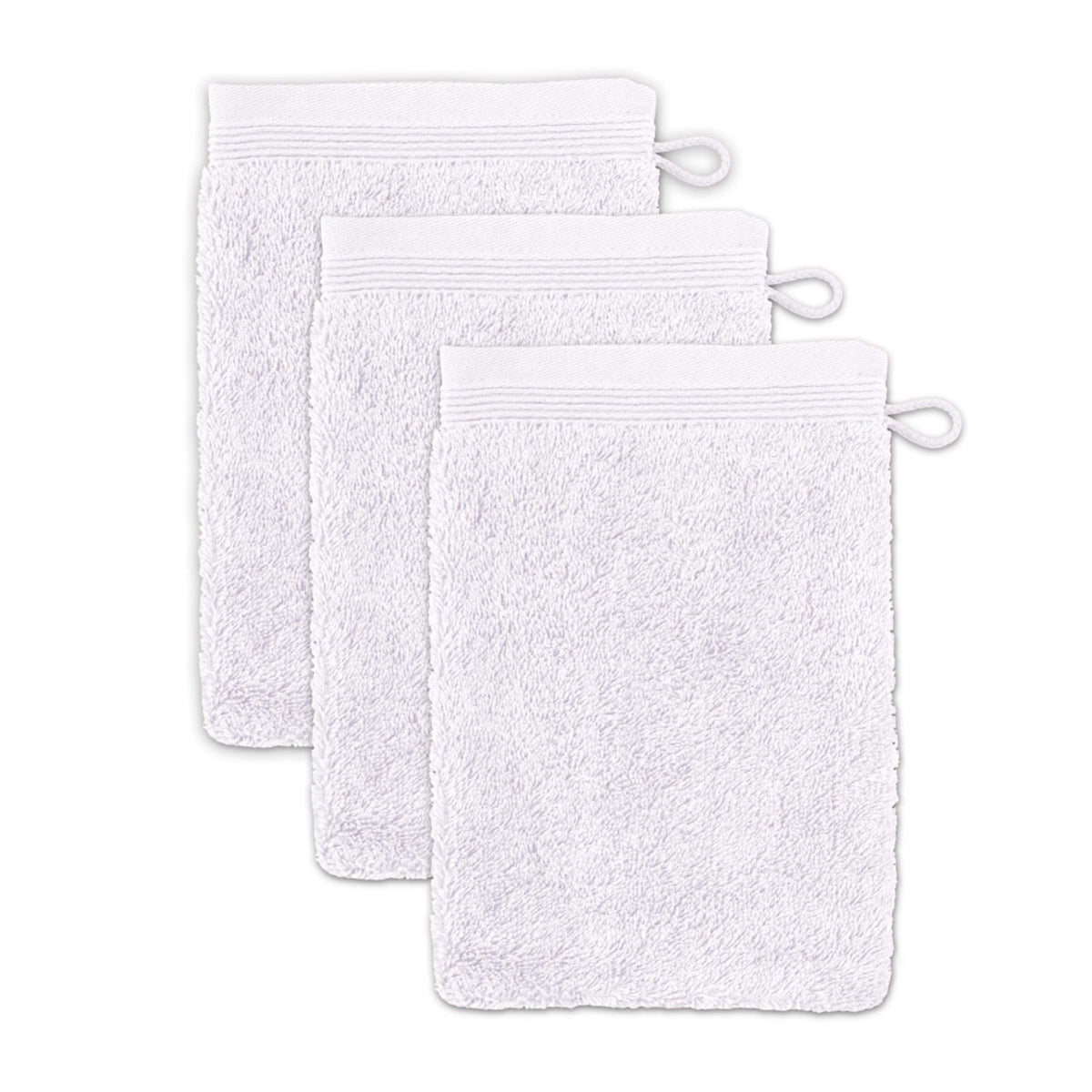 M?ve wash Glove, Snow, 15 x 20 cm , pack of 3