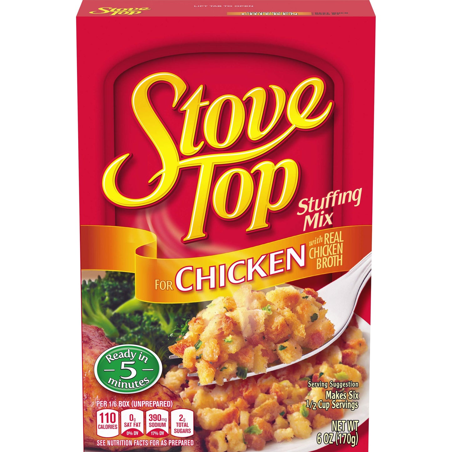 Stove Top Chicken Stuffing New 170 g (Pack of 3)