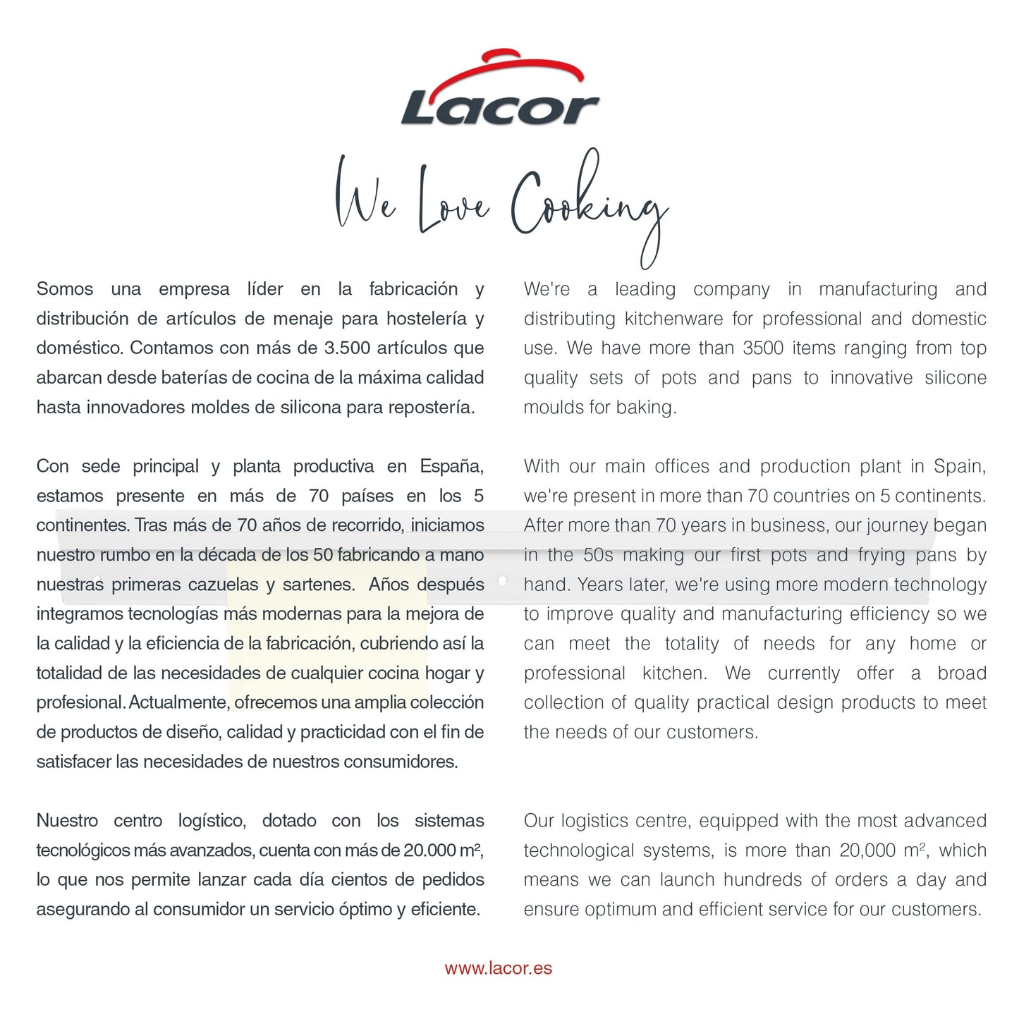 Lacor-60761-ORDER Rail 610 MM