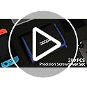 XOOL 200 in 1 Precision Screwdriver Kit, Electronics Repair Tool Magnetic Driver Kit with 164 Bits, Flexible Shaft, Extension Rod for Computer, iPhone, Laptop, PC, PS4, Xbox, Nintendo