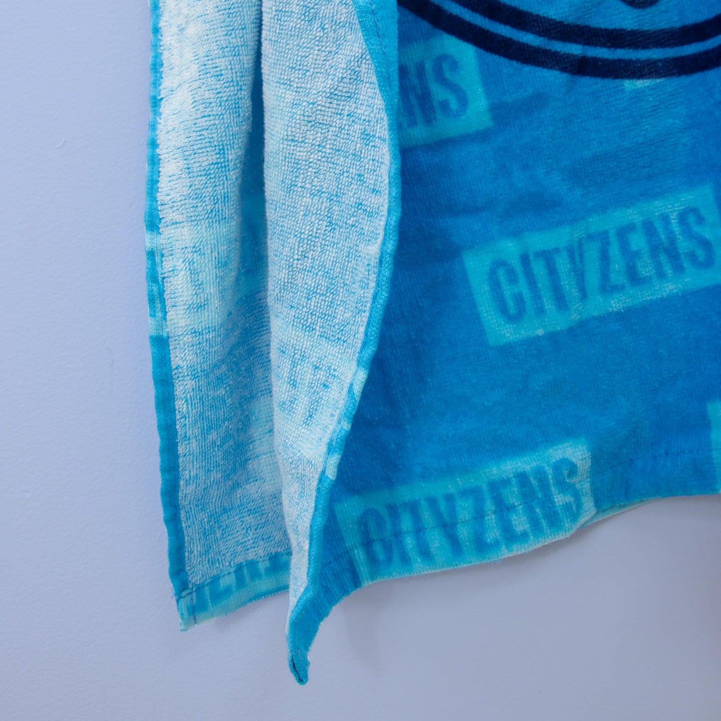 Manchester City FC Officially Licenced Hooded Towel Poncho | Super Soft Feel, Boots Design | Swimming Changing Robe Perfect The Home, Bath & Beach