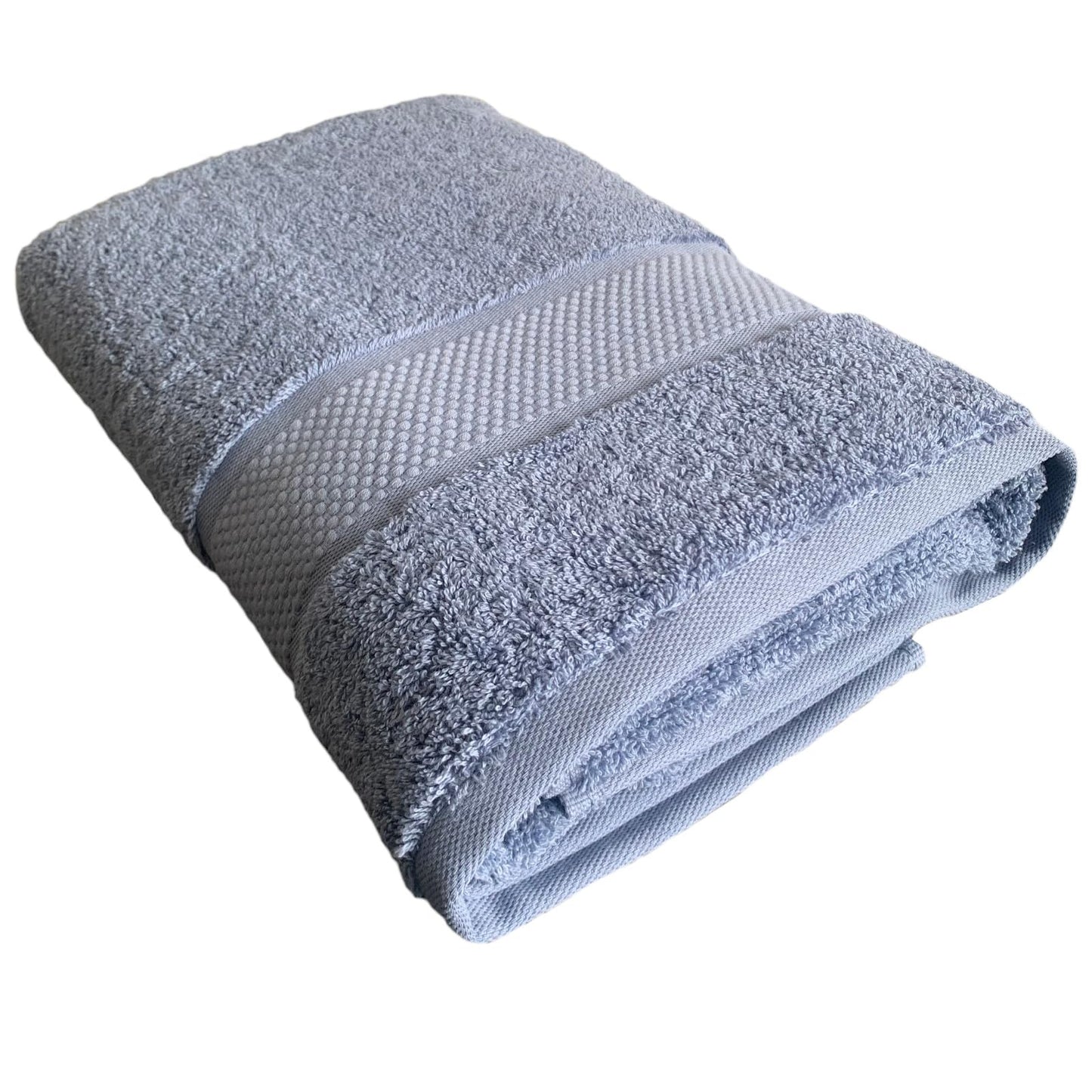 Sue Rossi Towels 100% Turkish Combed Organic Cotton, 600gsm Thick, Plush Soft & Highly Absorbent, Quick Dry Home Or Hotel Quality Bathroom Towel