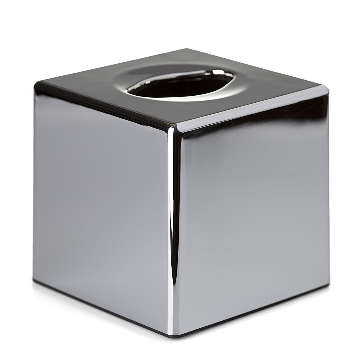 Box Tissue Dispenser | Square | Chrome Finish