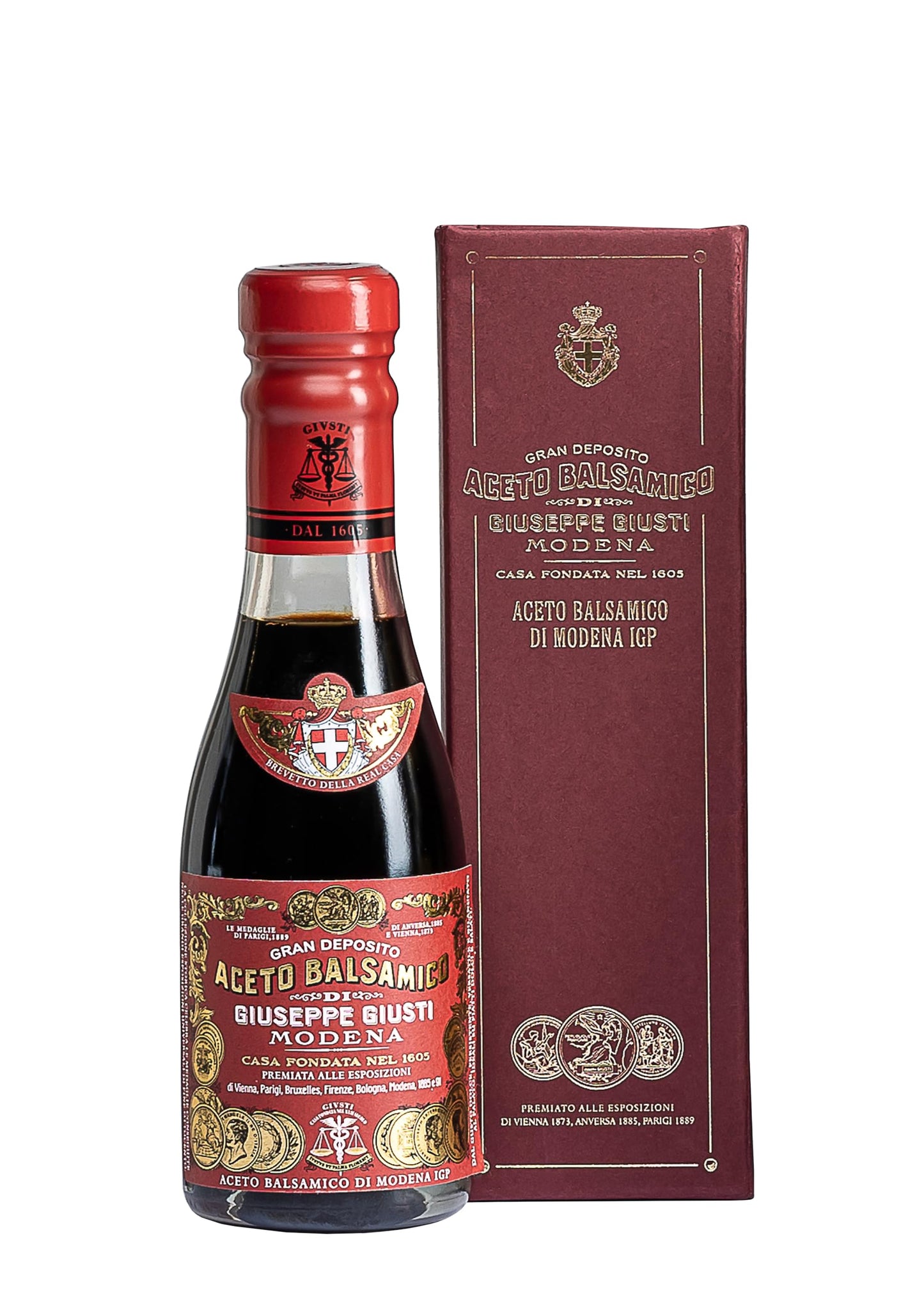 Giusti - 3 Gold Medals Balsamic Vinegar of Modena - 100ml Champagnottina