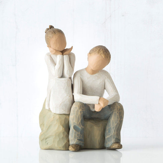 Willow Tree Brother And Sister Figurine
