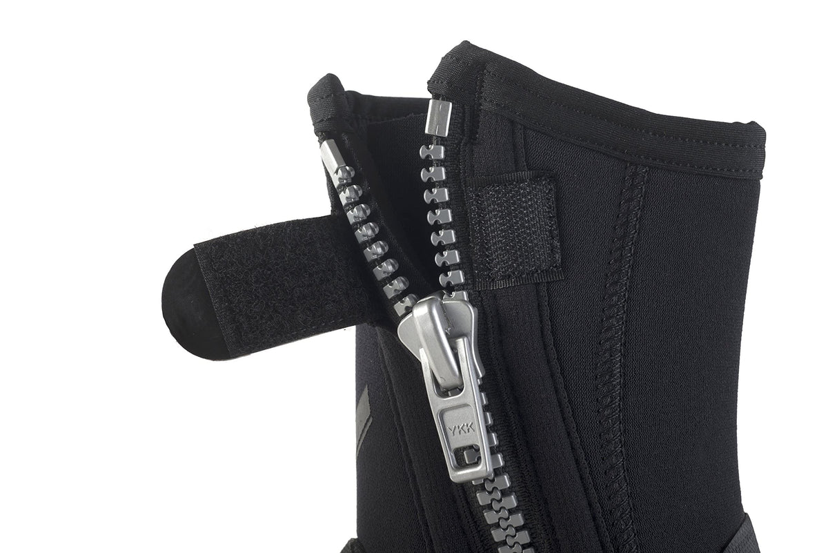 SEAC Pro HD 6mm Neoprene Wetsuit Boots with Side Zipper, Large