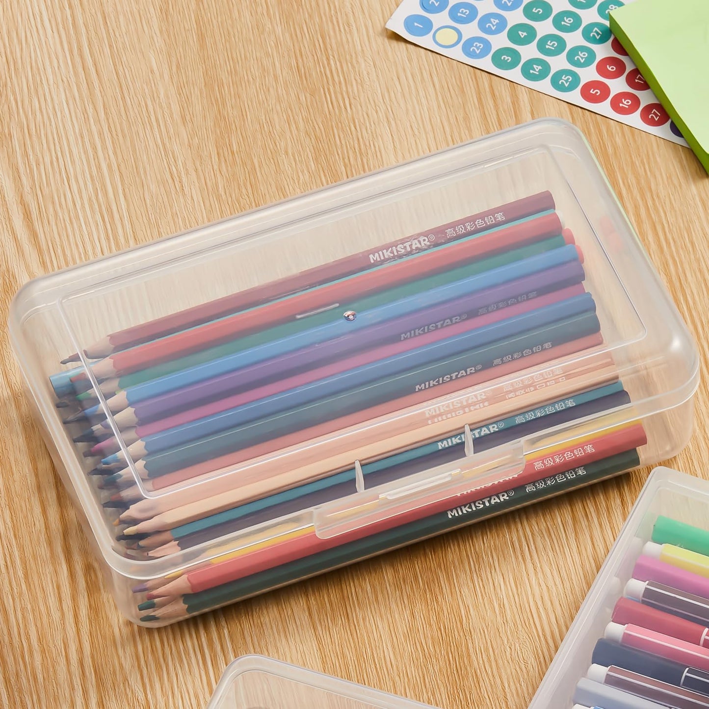 Goodma Small Bead Organizers, 19 Pieces Plastic Storage Cases