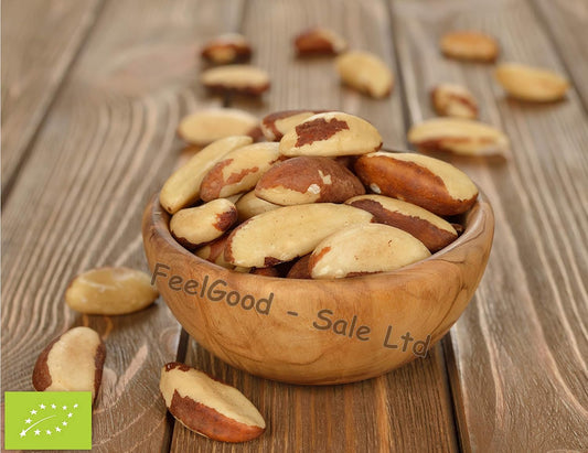 1kg Organic Brazil Nuts Certified Whole