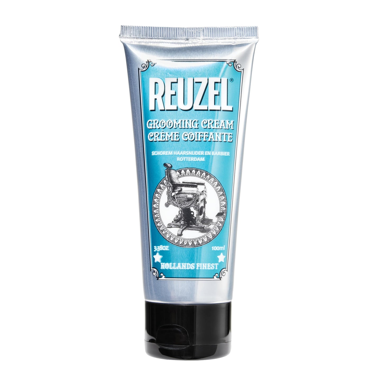 Reuzel Grooming Hair Cream for Men - Subtle, Sugary Rum Fragrance - Low Shine Finish - Contains Moisturizing Properties - No Buildup - Natural,