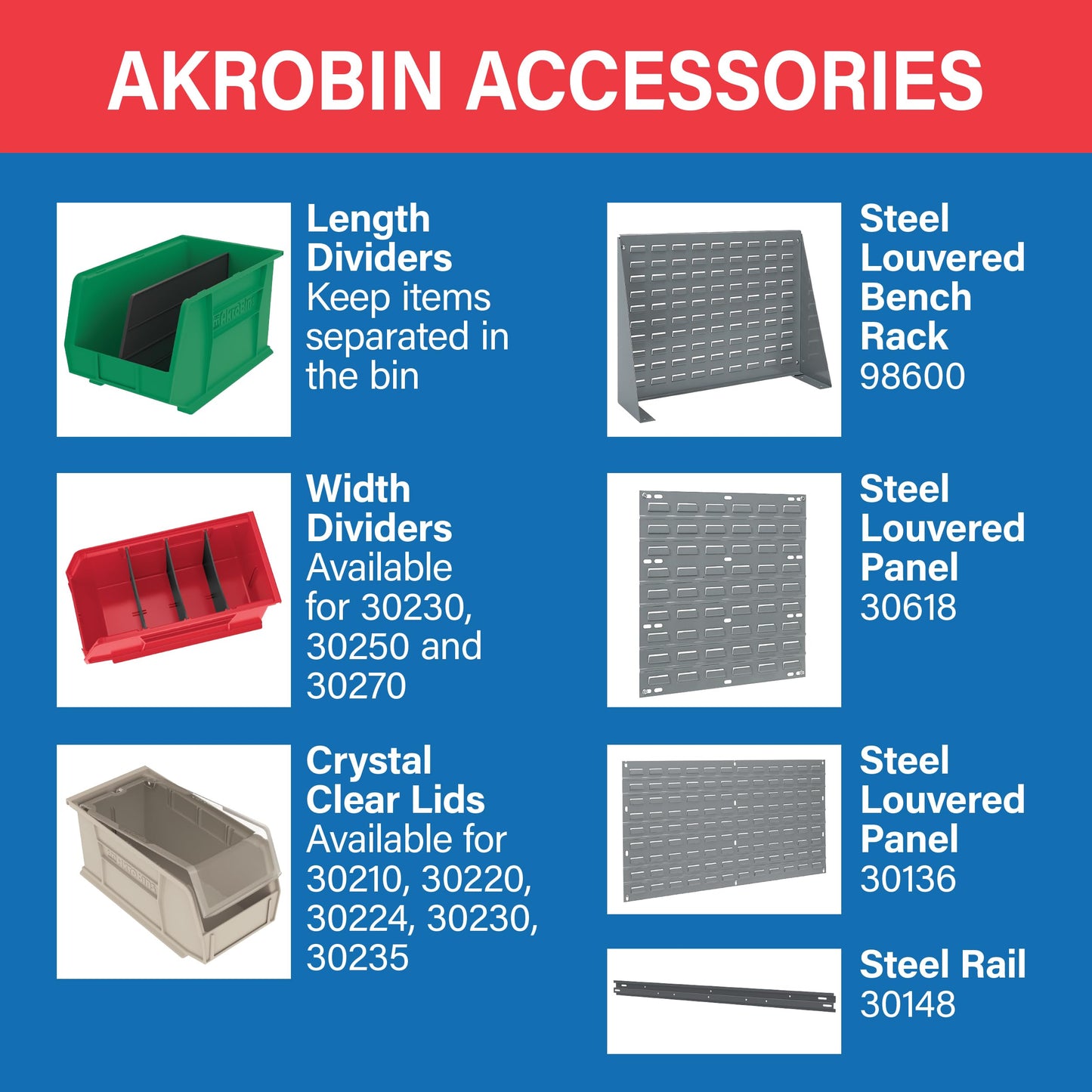 Akro-Mils 30270 Plastic Storage Stacking Hanging Akro Bin, 18-Inch by 16-Inch by 11-Inch, Stone, Case of 3