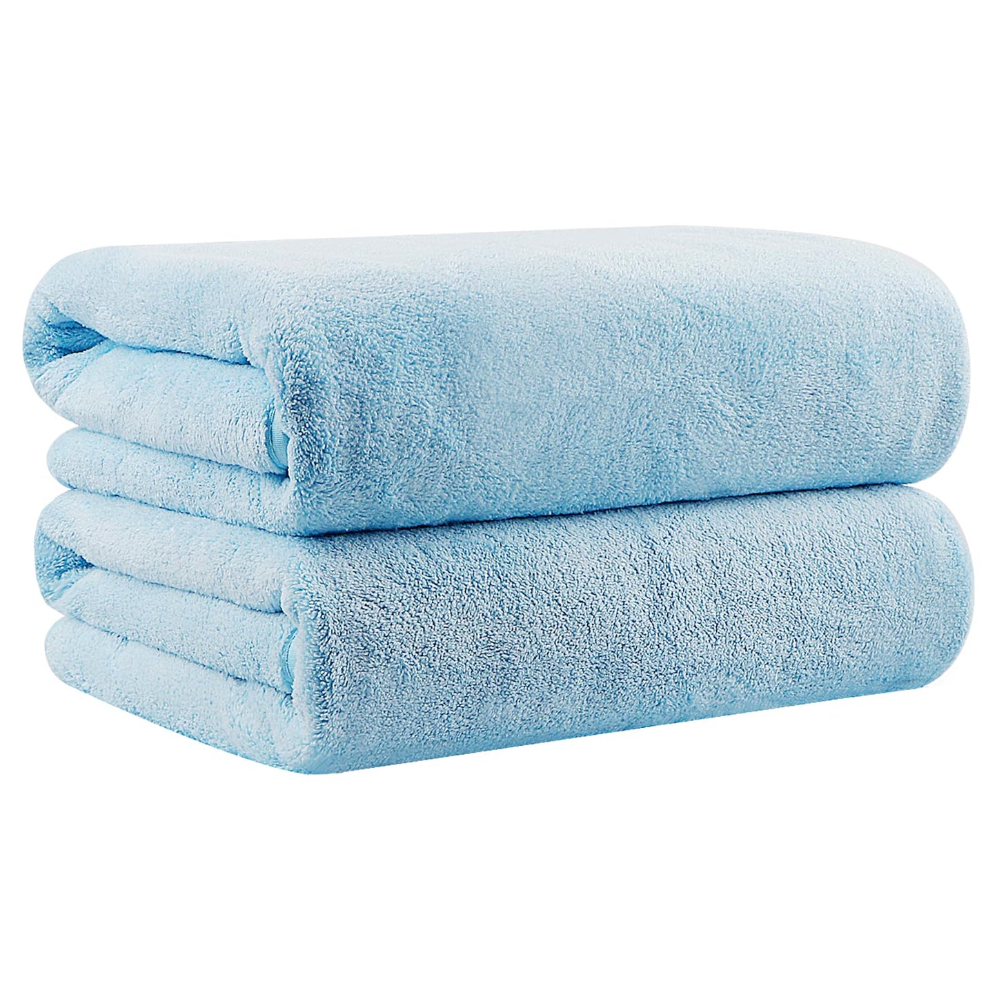 Orighty Bath Towels Set Pack of 2(27?? x 54??) - Soft Feel Bath Towel Sets, Highly Absorbent Microfibre Towels for Body, Quick Drying, Microfibre Bath