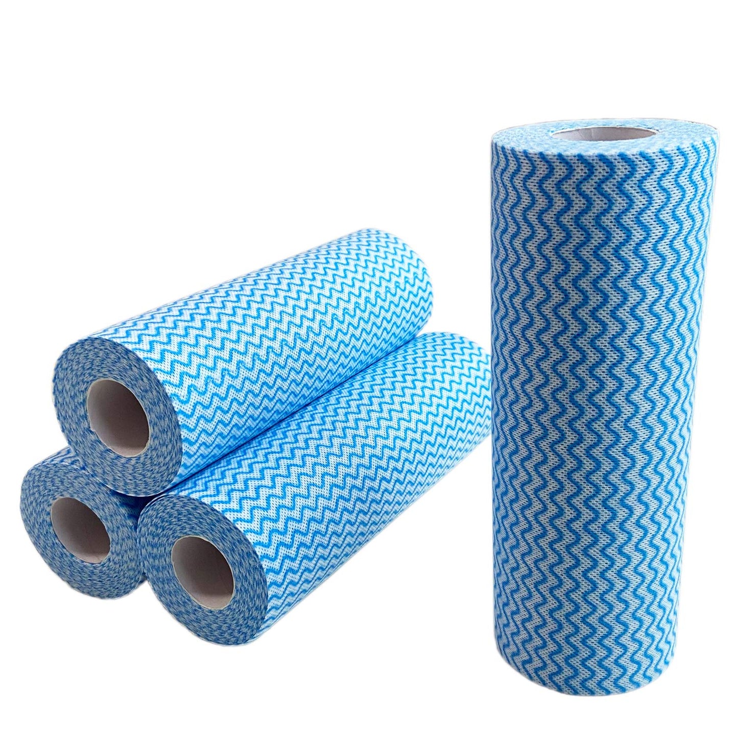 UKEENOR Disposable Dish Cloth Roll, J Cloths, Reusable Cleaning Cloth 200 Count Disposable Heavy Duty Dish Towels Reusable Kitchen J Cloth Quick-Dry 4