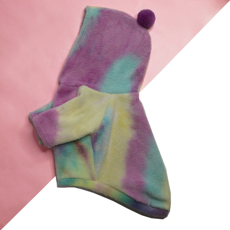 Pet Tide brand new tie-dye cashmere sweater