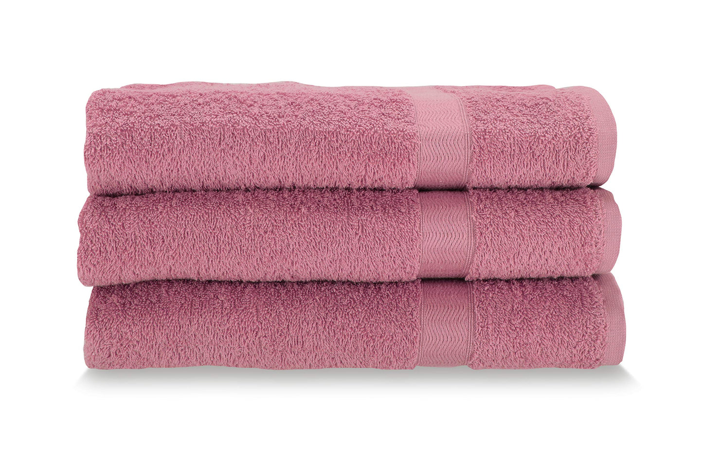 Gabel Facial Towels, Pure Hydrophilic Cotton Sponge, 60 x 100 cm, Fuxia, Set of 3