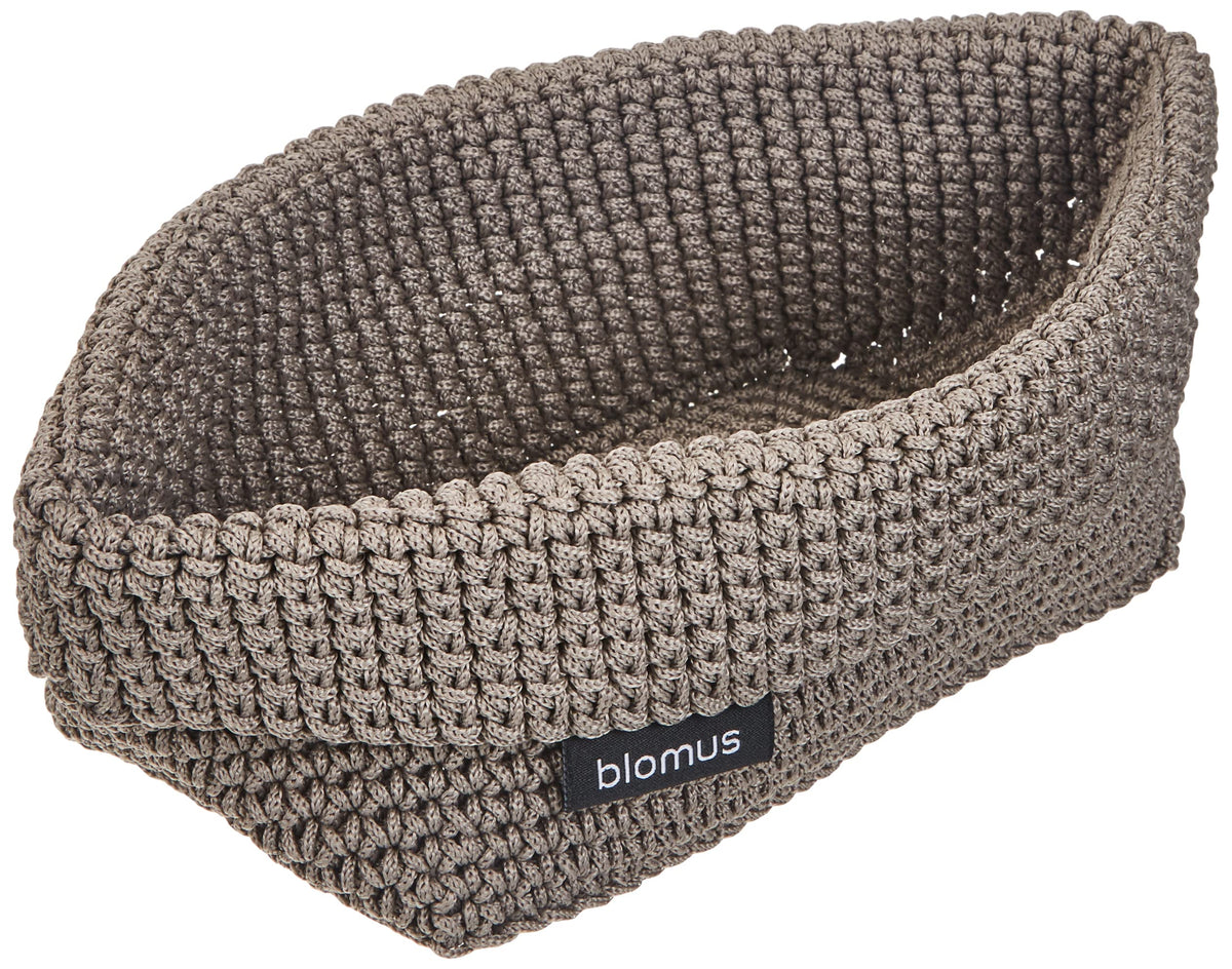 Blomus Crochet Basket 68887 Crochet Basket Taupe L