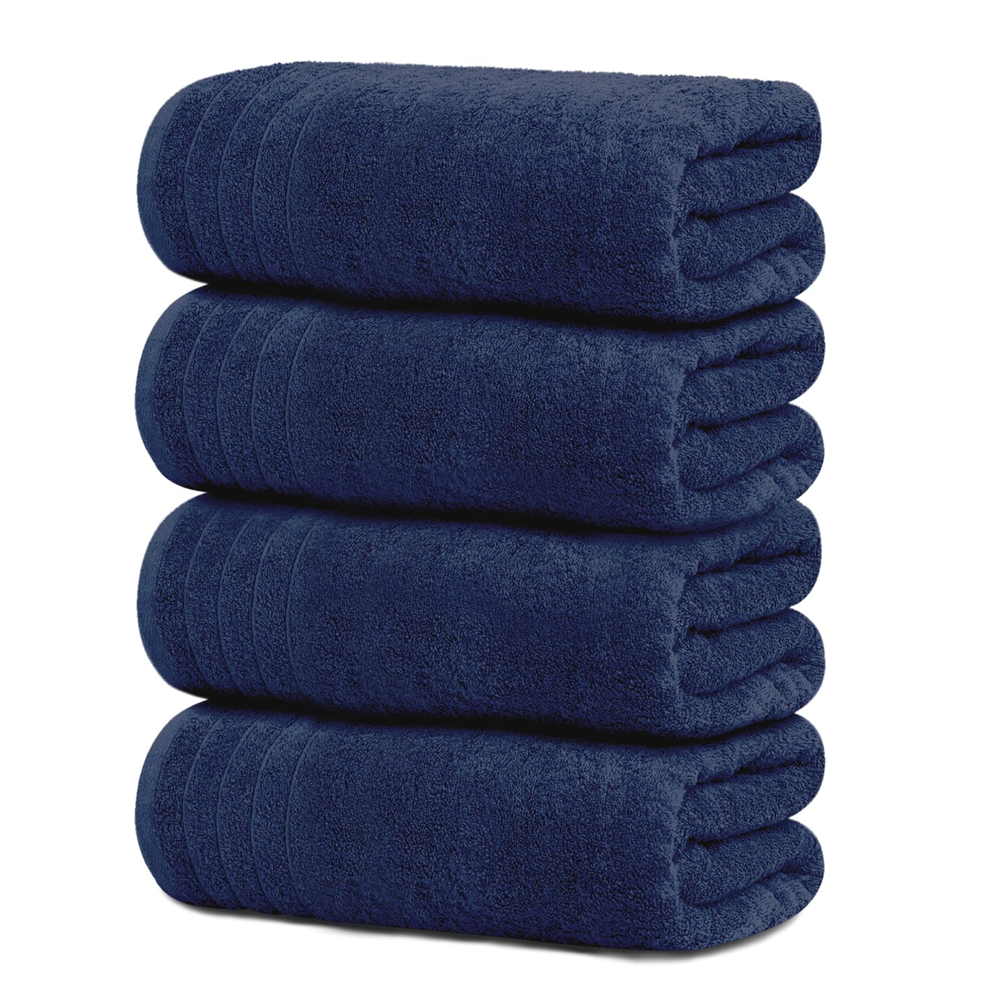Tens Towels Large Bath Towels, 100% Cotton, 30 x 60 Inches Extra Large Bath Towels, Lighter Weight, Quicker to Dry, Super Absorbent, Perfect Bathroom