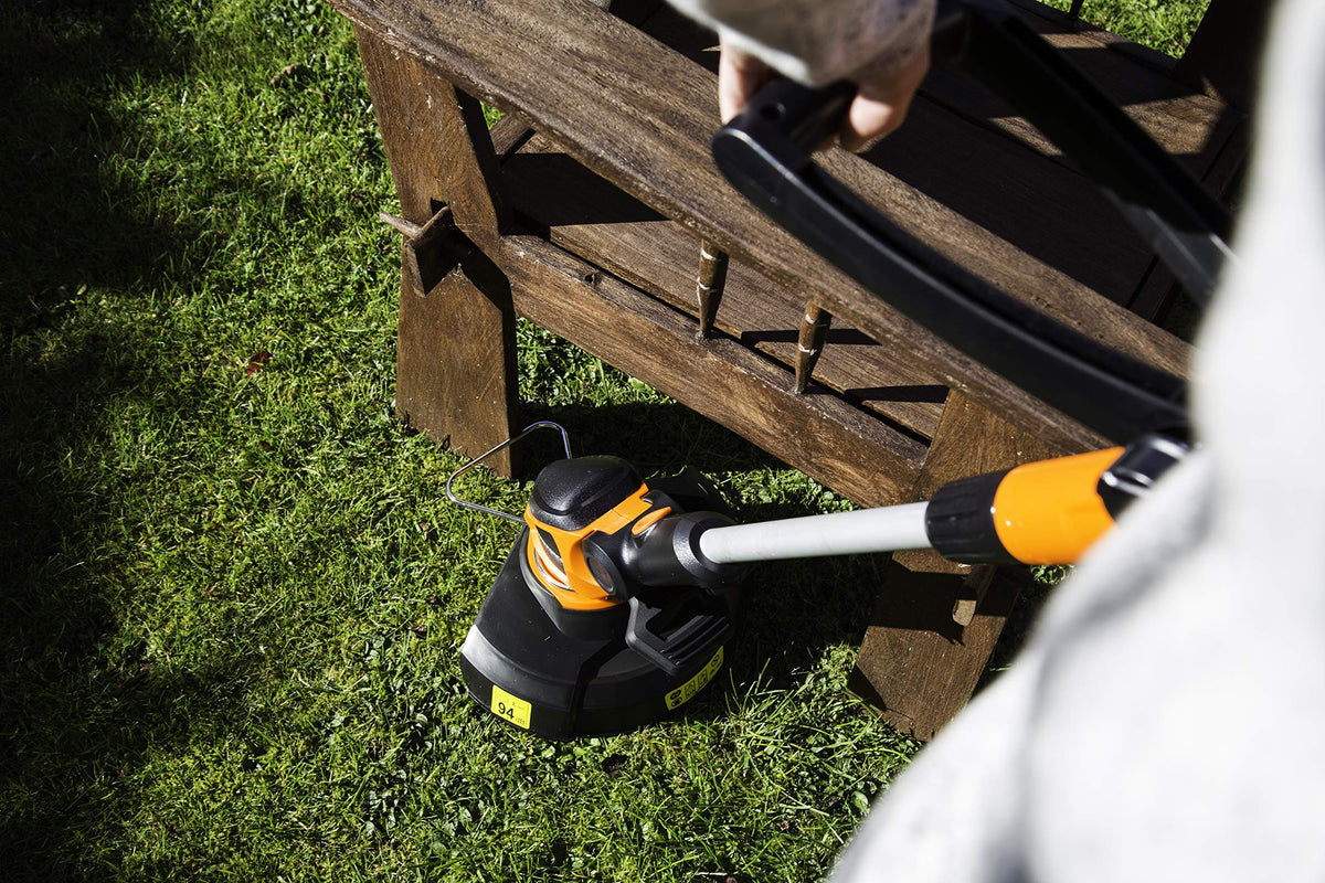 Yard Force LT C25W 20V Cordless Grass Trimmer with 25cm Cutting Width ? Body ONLY, Orange