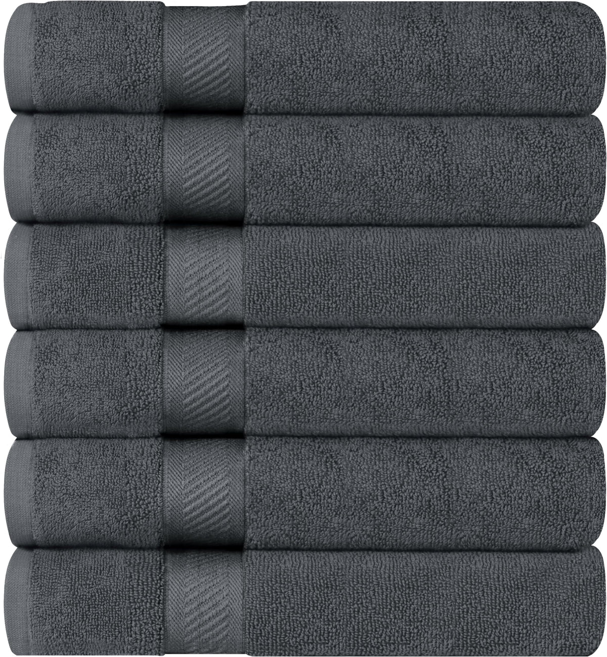 Utopia Towels 6 Pack Medium Bath Towel Set, 100% Ring Spun Cotton (24 x 48 Inches) Medium Lightweight and Highly Absorbent Quick Drying Towels