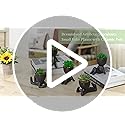 Dremisland Fake Succulents Plants Set of 3 Black Porcelain Pots with Small Artificial Plants Human Shaped Ceramic Pots Cute Faux Plant for Indoors Office Desk Shelf Decorations
