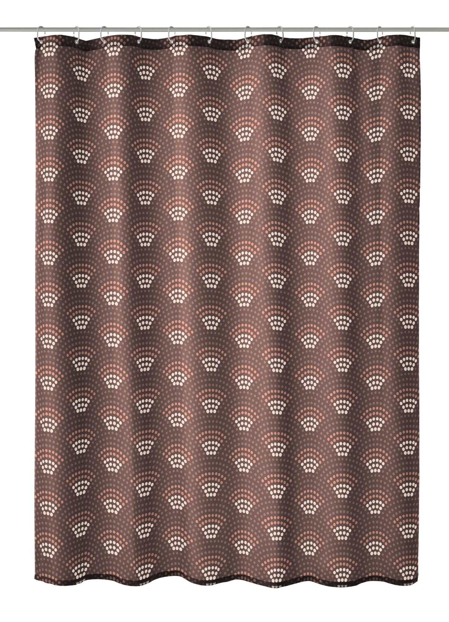 Kleine Wolke Shower Curtain, Polyester, Hazel, 180x200 cm