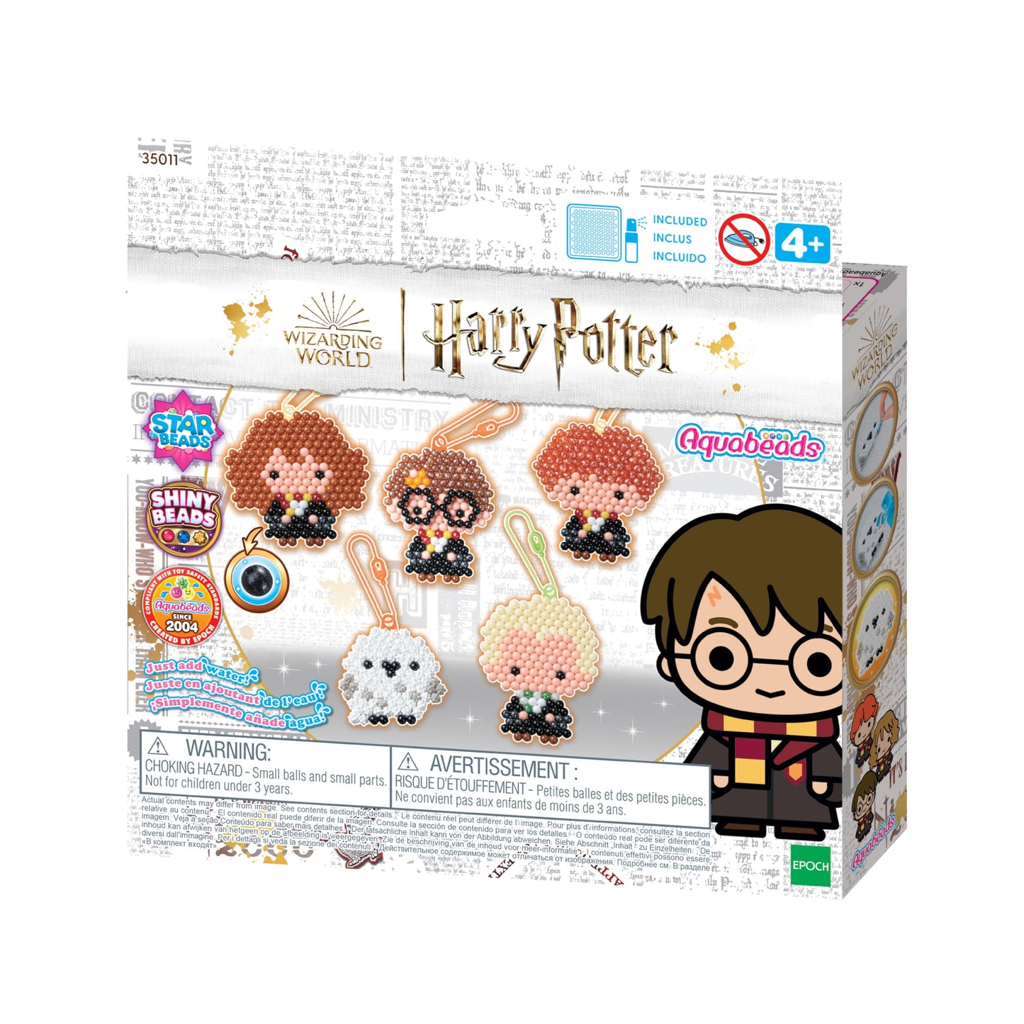 Aquabeads 35011 Harry Potter Keychain Craft Kit - Arts & Crafts Bead Activity Toy