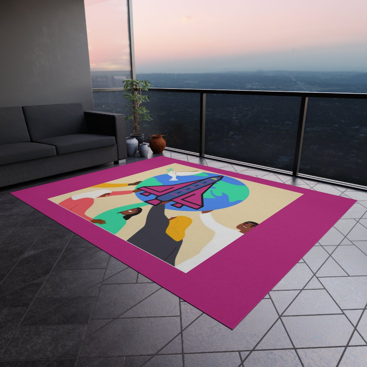 First Home Outdoor Rug