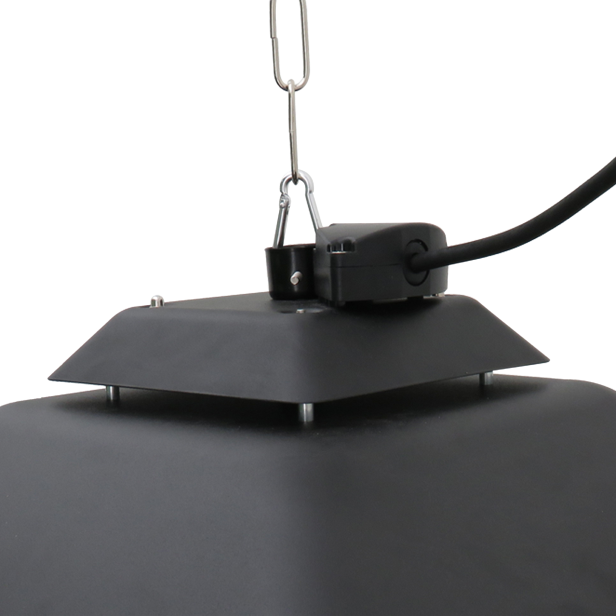 Outsunny 2kw Electric Heater LED Halogen Heating Hanging Light Outdoor Remote