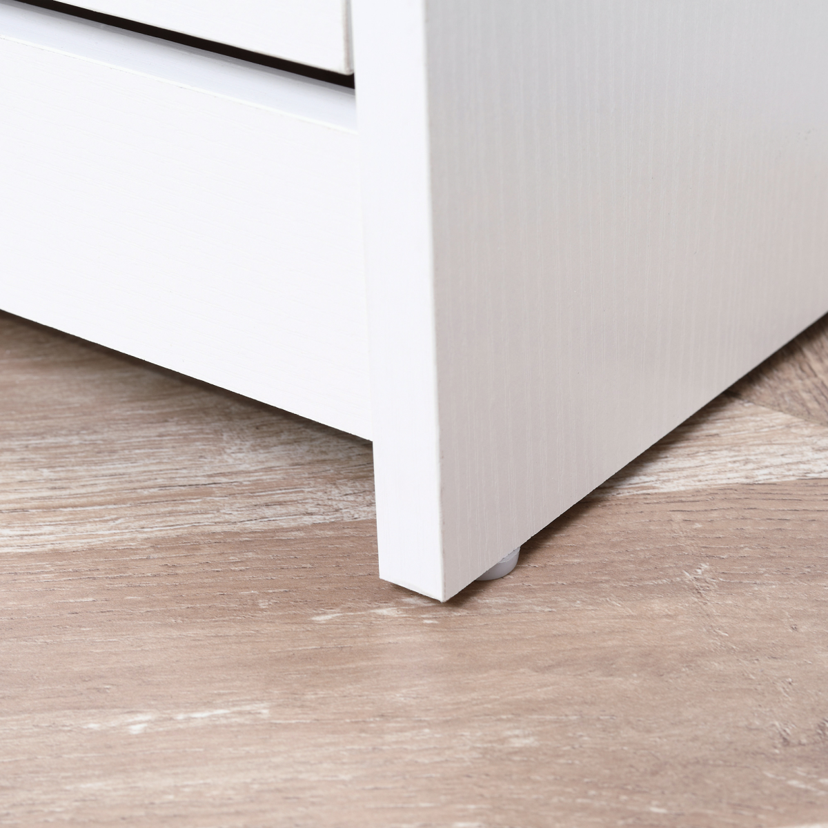 Shoe Storage Cabinet Footwear Organiser Space-saving 3 Drawers -White