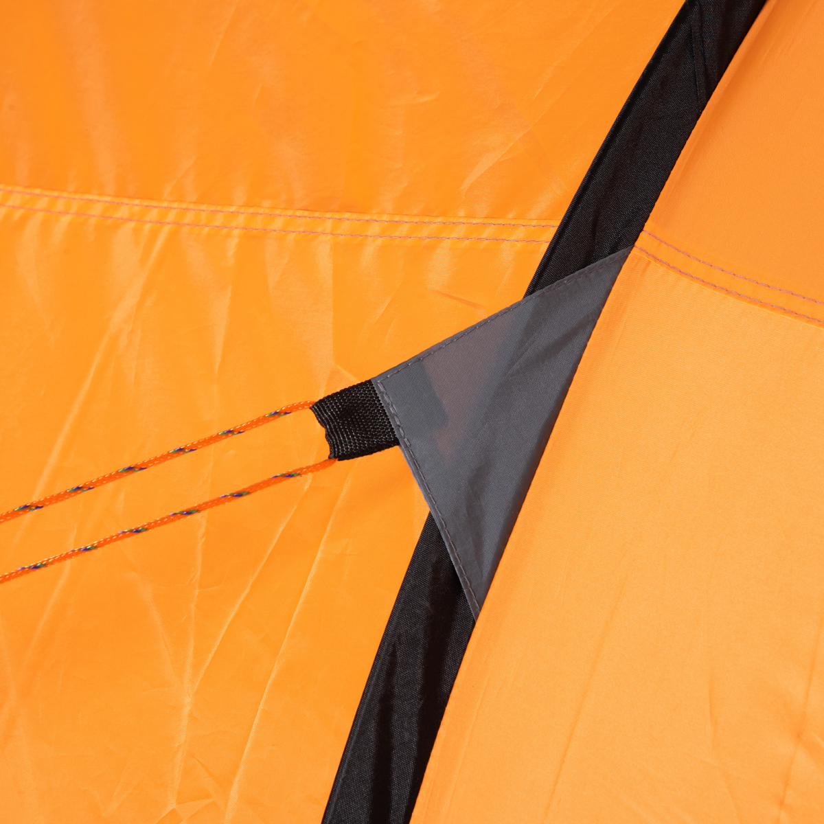 Camping Tent Dome Pop-up Tent with Windows for 4-5 Person Orange Outsunny