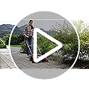 Einhell Power X-Change 18V Cordless Electric Push Sweeper - 610mm Width Electric Broom, 20L Dirt Tank, Adjustable Handle - TE-SW 18/610 Li Debris And Leaf Sweeper (Battery Not Included)