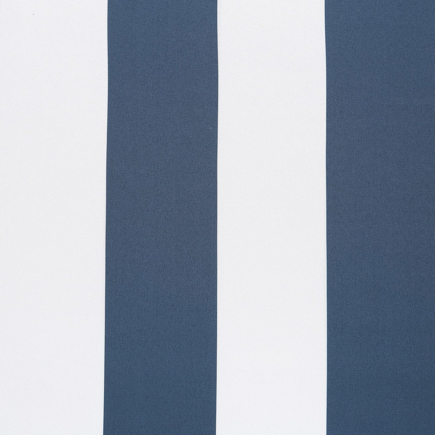 Sun Zero Valencia 2-Pack Cabana Stripe Indoor/Outdoor UV Protectant Energy Efficient Grommet Curtain Panel Pair, 54" x 84", Indigo