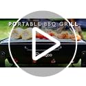 CUQOO Easy-to-use Portable BBQ Grill β Foldable Barbeque Outdoor Travel | Charcoal Barbecue Perfect for Camping, Garden, Picnic Folding Camping Stainless Steel Smoker