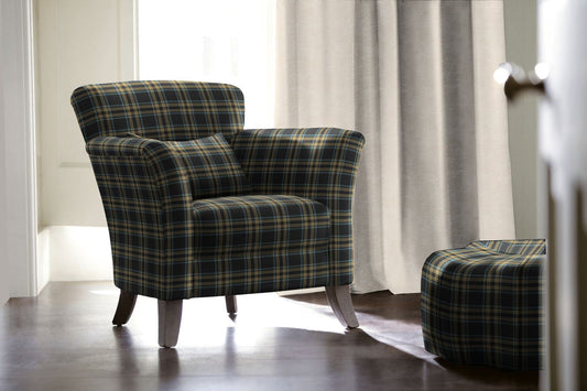 Arran Check Midnight 16