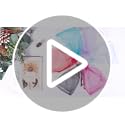 G2PLUS White Organza Gift Bags: 13x18 CM Clear Mesh Pouches, 100 PCS Organza Jewellery Bags, Large Favour Pouches for Wedding, Birthday Party Supplies