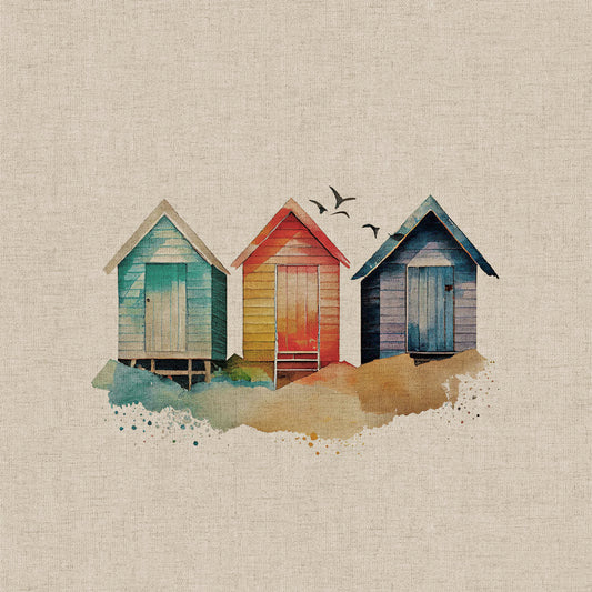 Beach Huts Panels