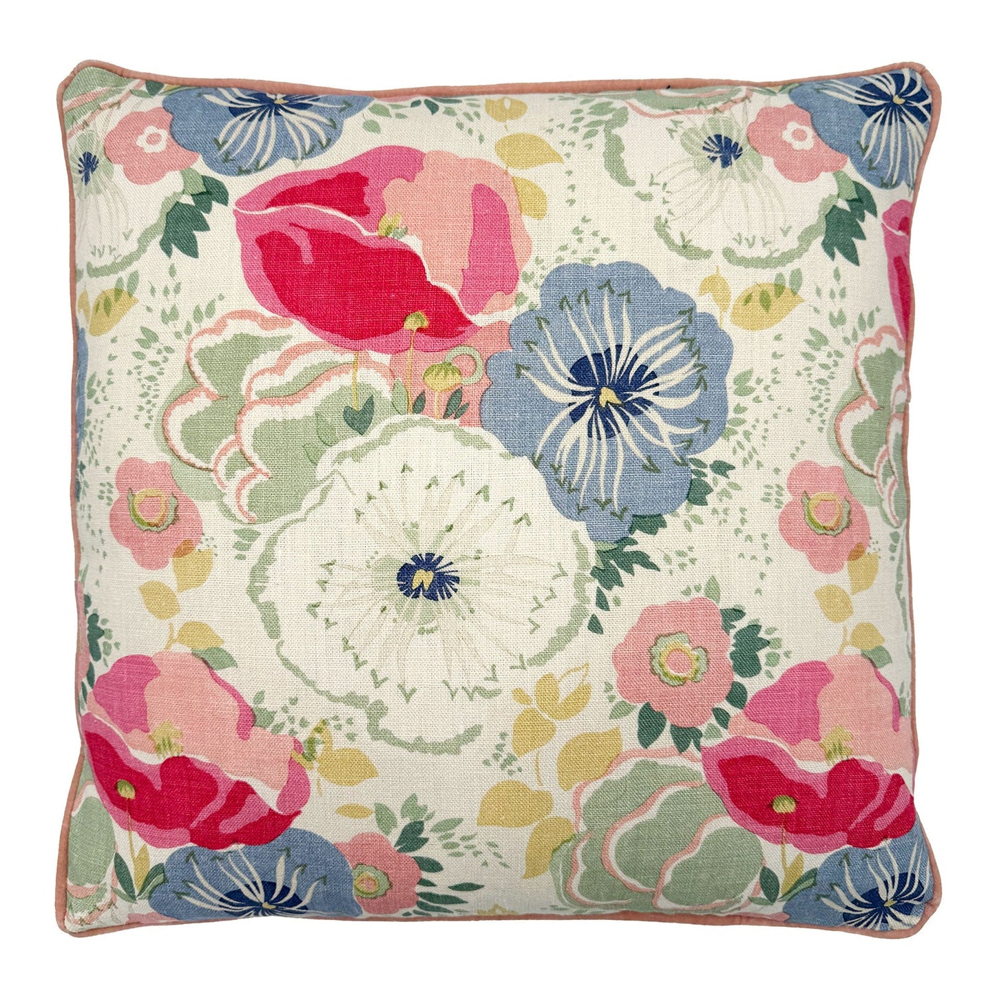 Joni Raspberry Cushion 45x45cm