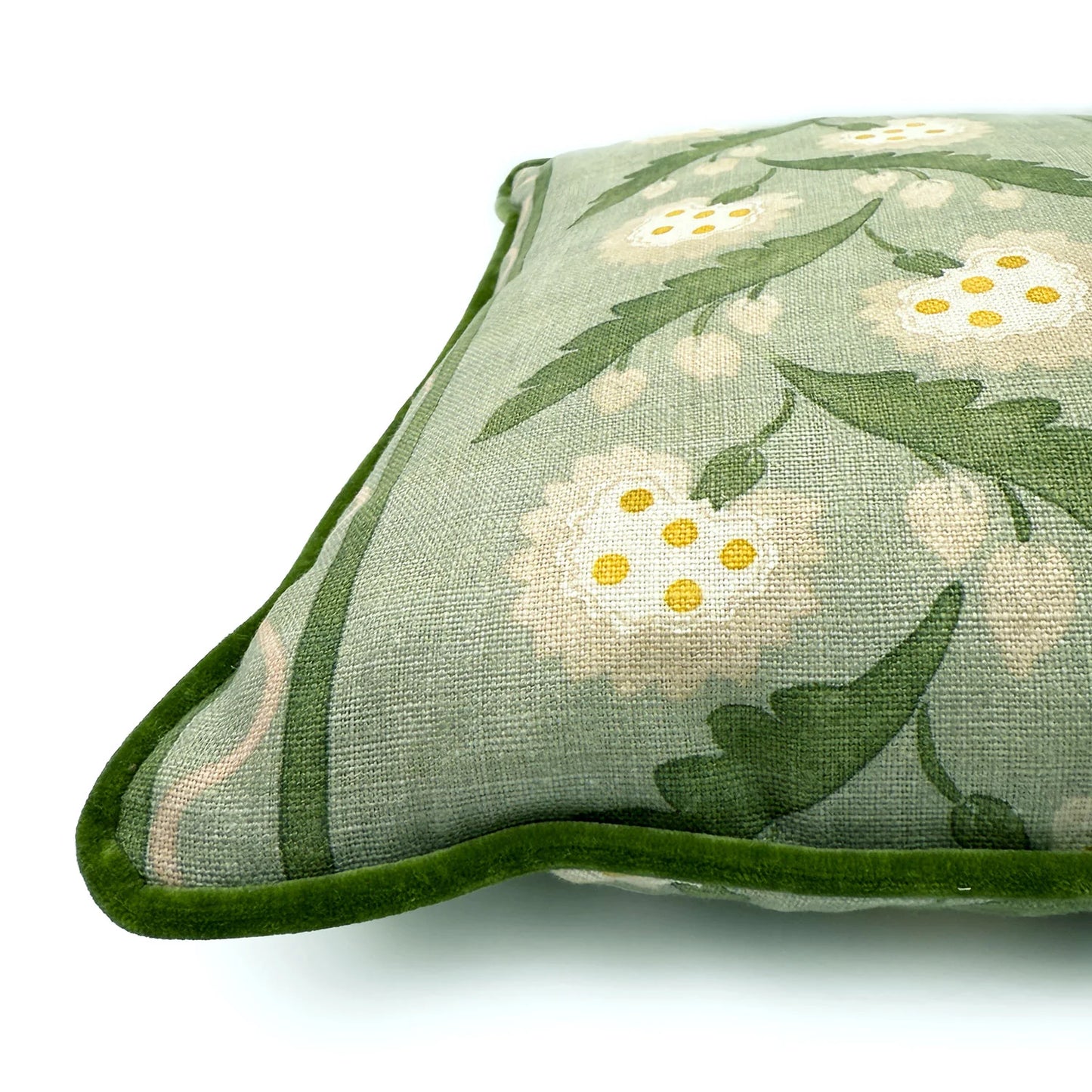 Polly Stripe Moss Cushion 40x60cm