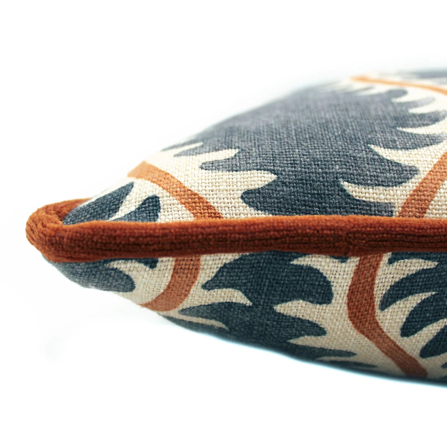 Helter Skelter Linen Cushion 43x43cm