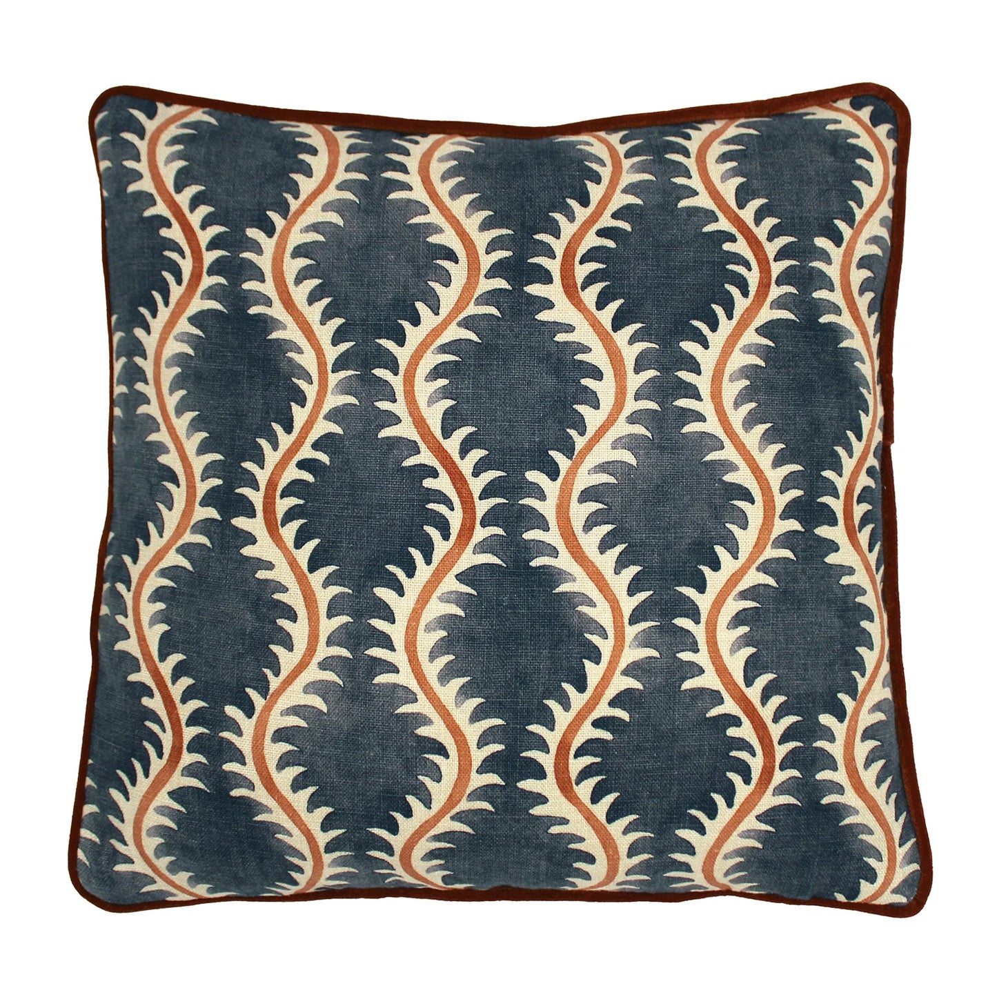 Helter Skelter Linen Cushion 43x43cm