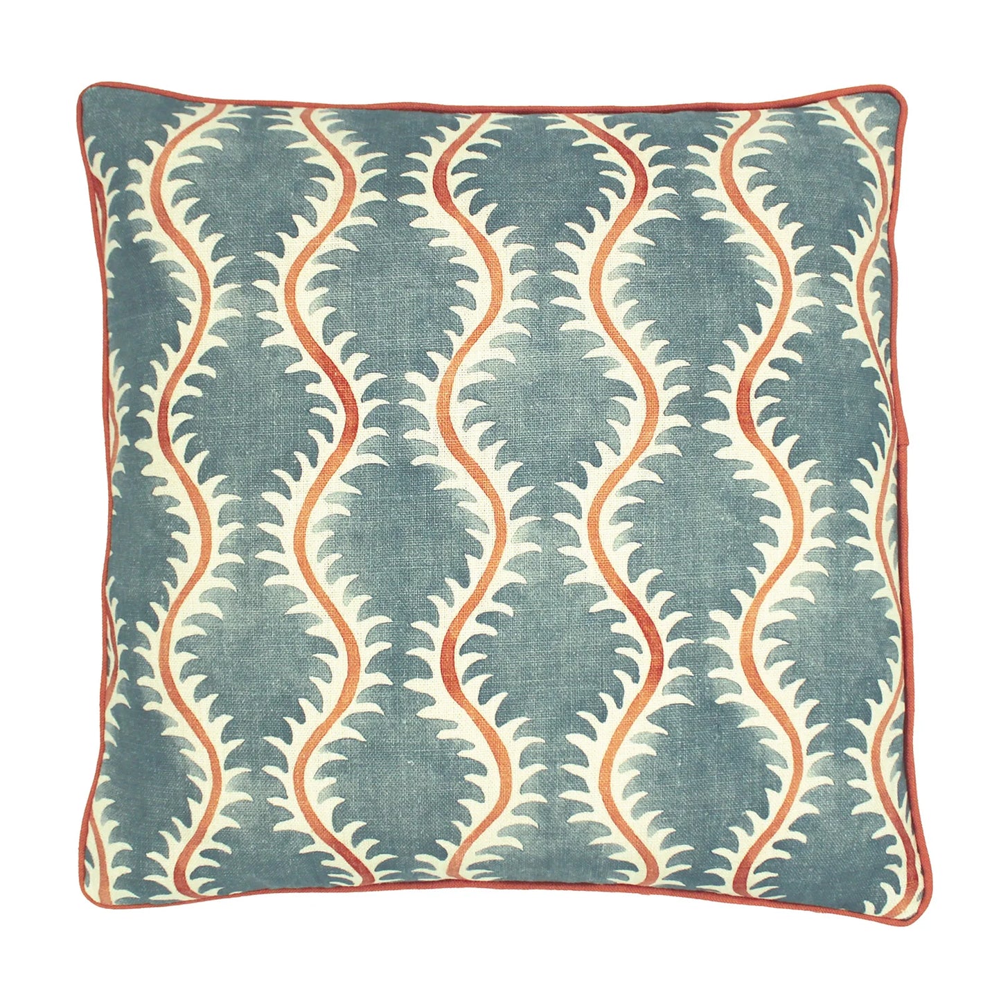 Helter Skelter Linen Cushion 43x43cm