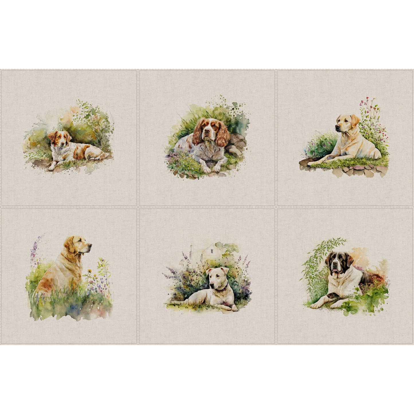Garden Dogs Panels